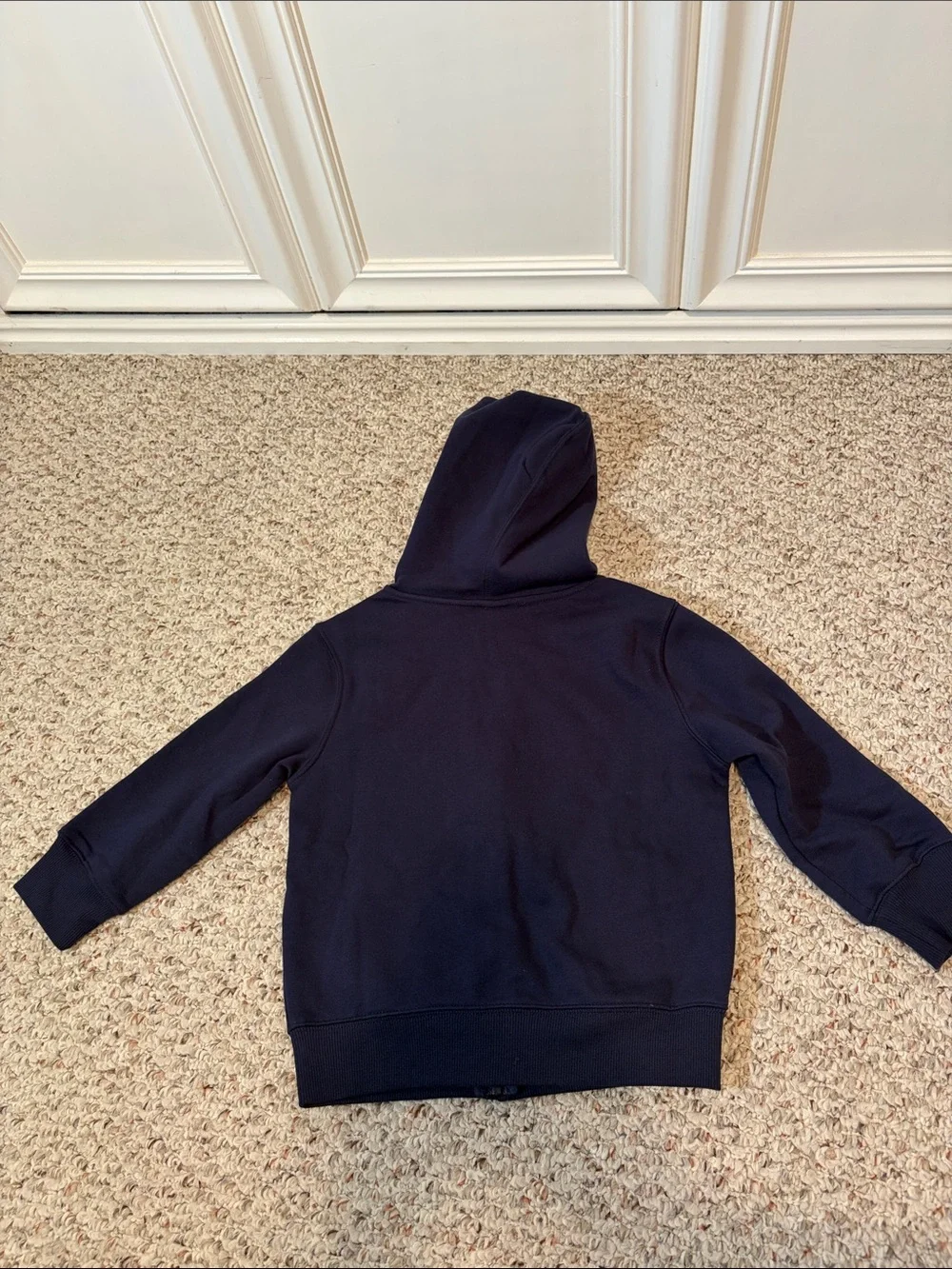 GAP Navy Blue Full-Zip Hoodie with Logo
